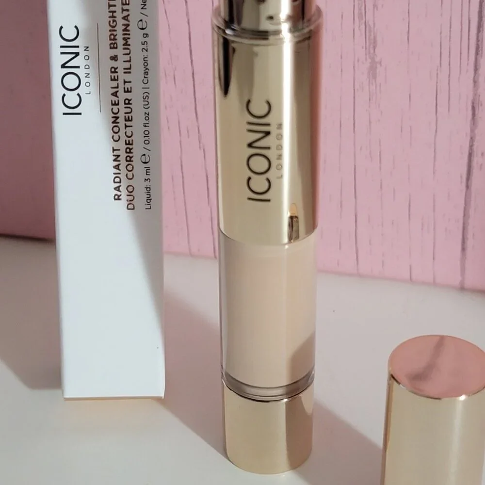 ICONIC LONDON Radiant Concealer & Brightening Duo WARM FAIR 2-in-1